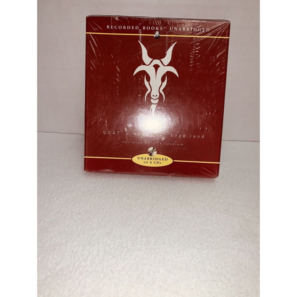 NEW Goat by Brad Land A Memoir True Story Unbridged 6 CDs 6.25 Hours 2004